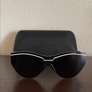 Balenciaga Black Sunglasses